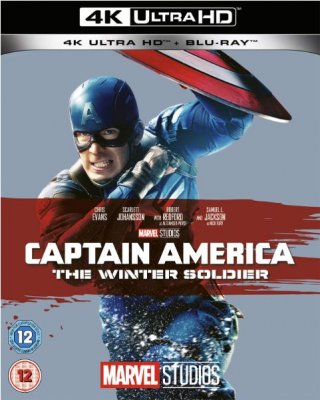Captain America Winter Soldier 4K Ultra HD + Bluray