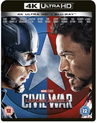 Captain America 3 - Civil War 4K Ultra HD + Bluray