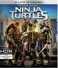 Teenage Mutant Ninja Turtles 4K Ultra HD bluray
