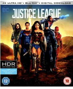 DC Justice League 4K Ultra HD bluray