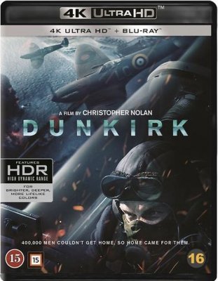 Dunkirk 4K UHD bluray