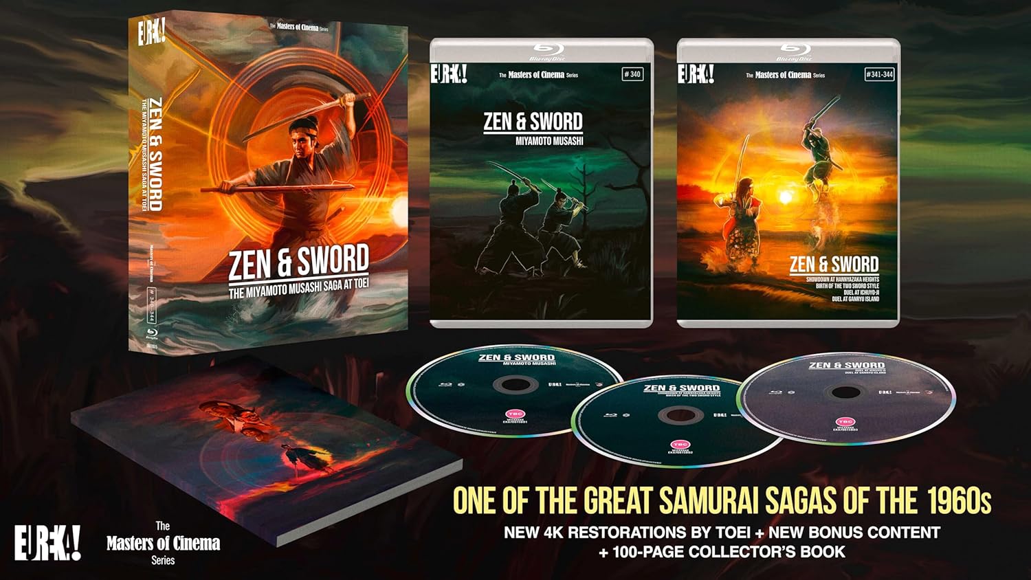 Zen and Sword - The Miyamoto Musashui Saga At Toei Limited Edition Blu-Ray