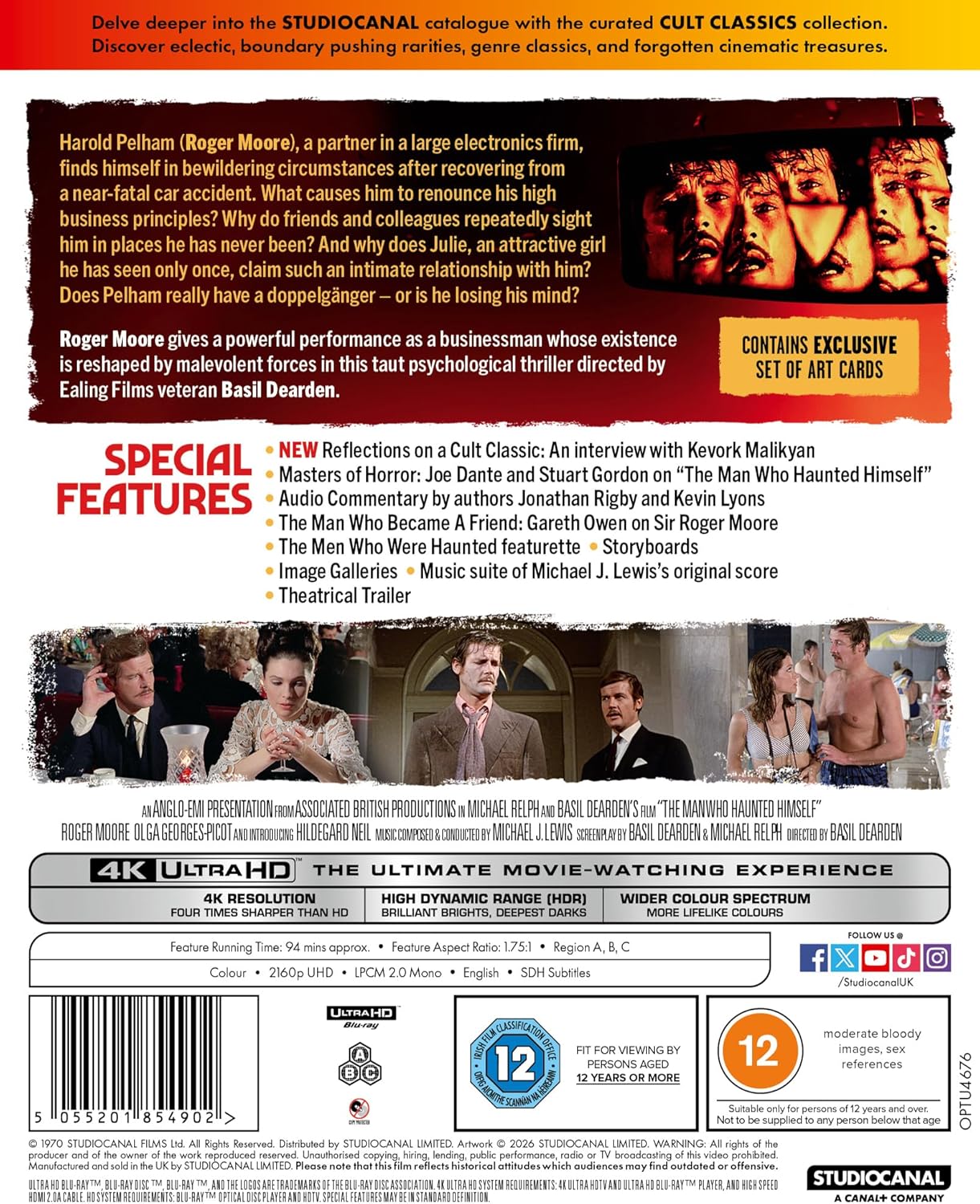 The Man Who Haunted Himself 4K Ultra HD