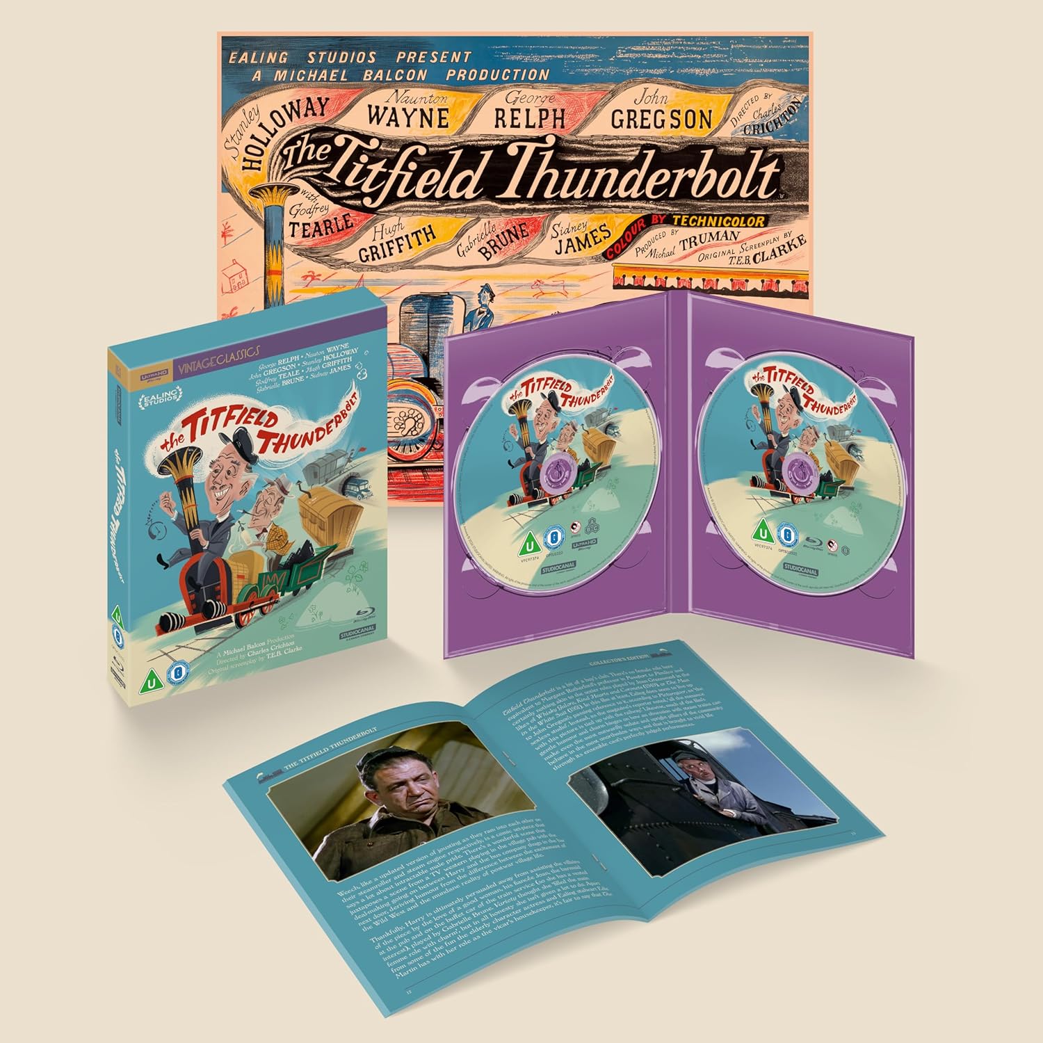 The Titfield Thunderbolt Limited Collectors Edition 4K Ultra HD + Blu-Ray