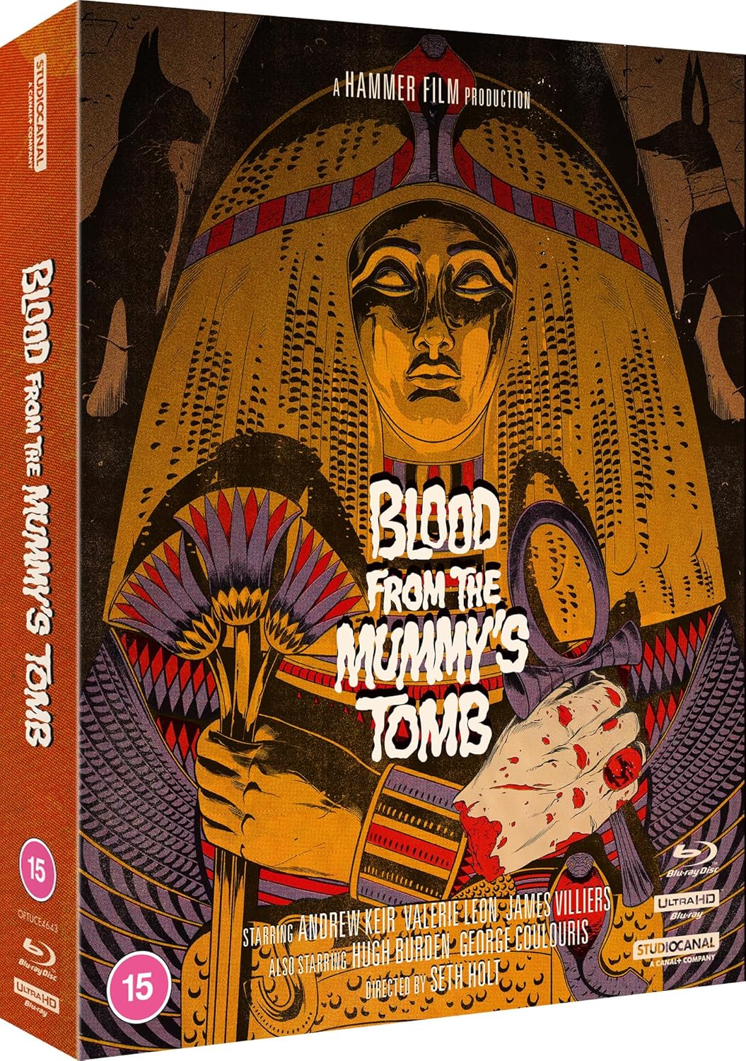 Blood From The Mummys Tomb Limited Collectors Edition 4K Ultra HD + Blu-Ray