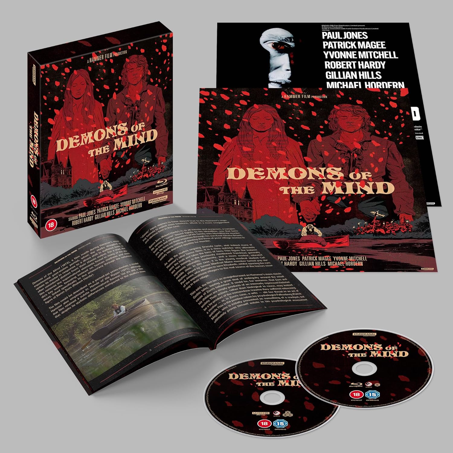 Demons Of The Mind Limited Collectors Edition 4K Ultra HD + Blul-Ray