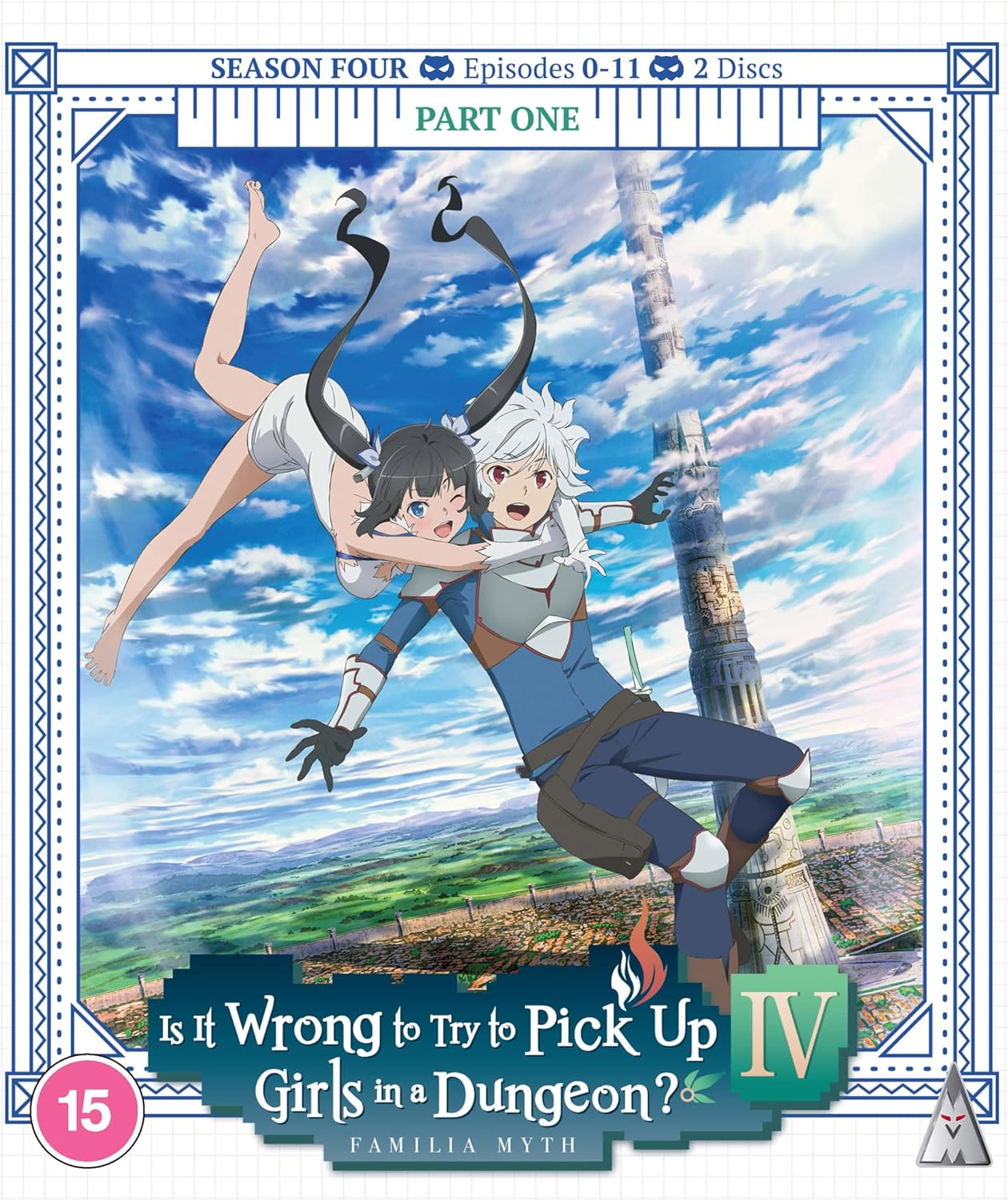 Is It Wrong To Pick Up Girls In A Dungeon Season 4 Part 1 Blu-Ray