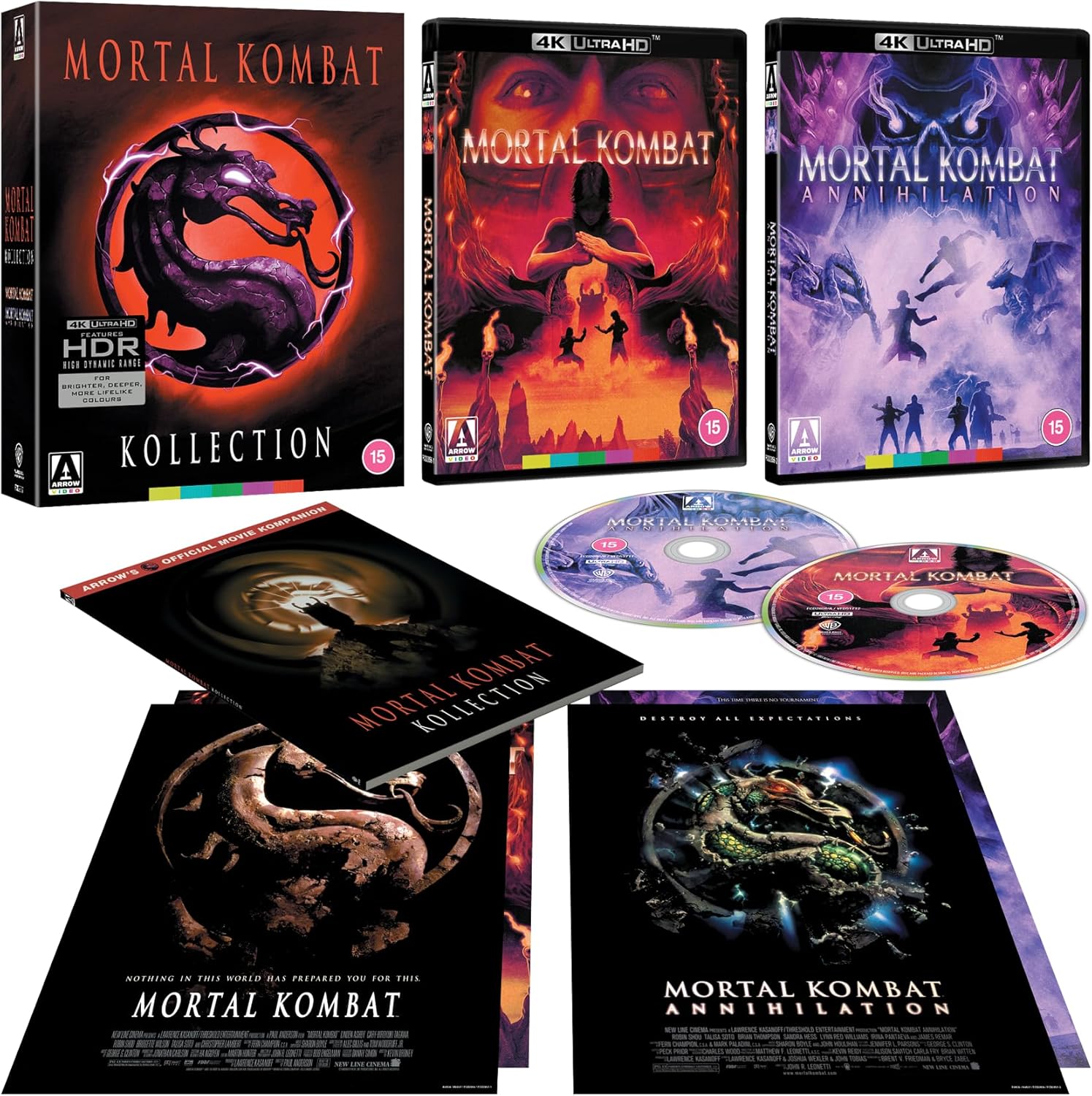 Mortal Kombat Kollection Limited Edition 4K UHD bluray