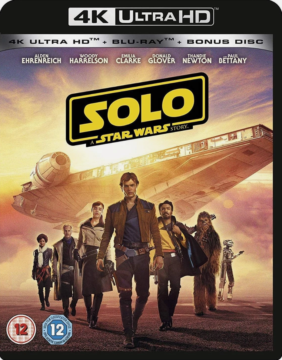 Solo: A Star Wars Story - New Line Look 4K UHD bluray