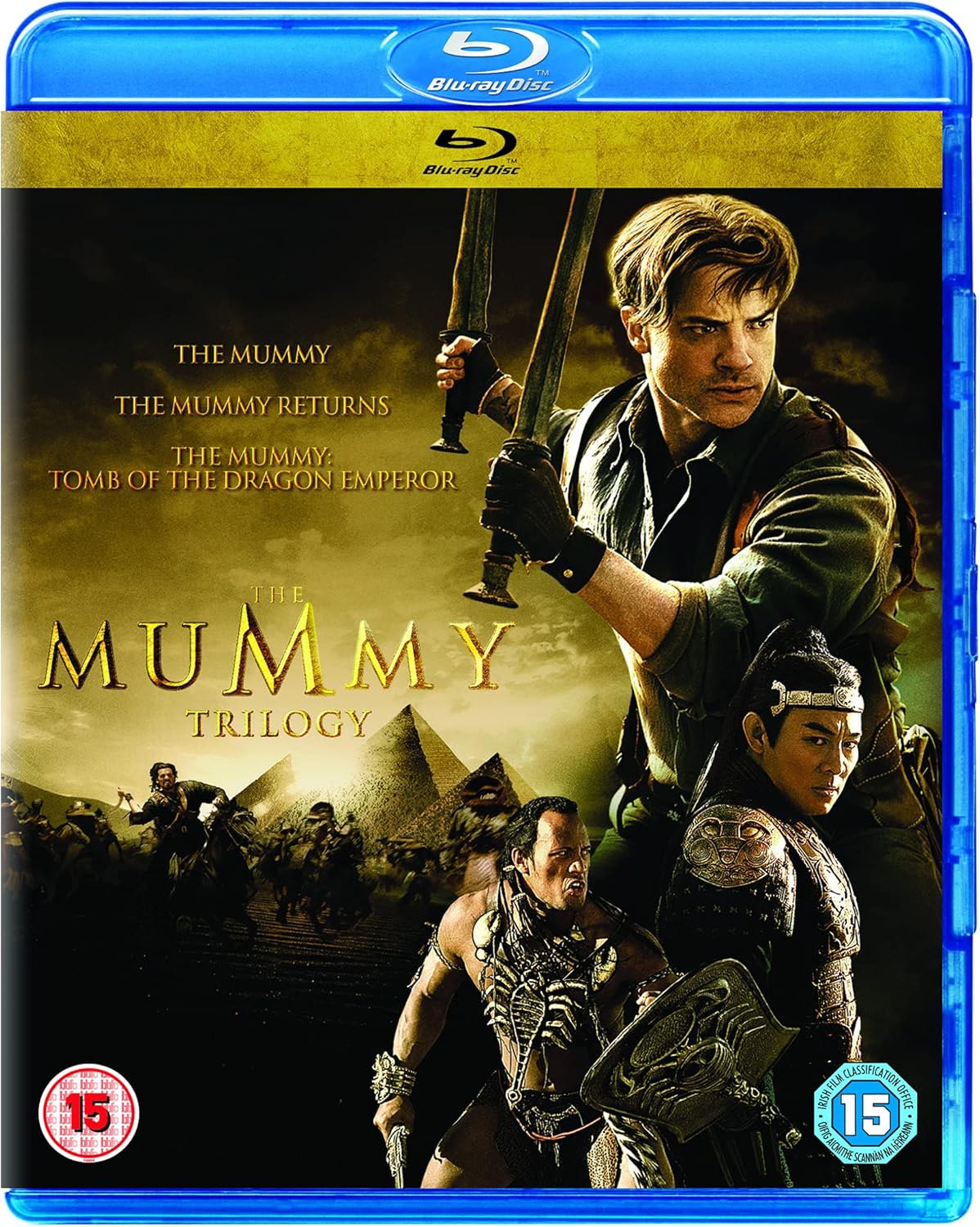 The Mummy Trilogy - The Mummy / Returns / Tomb Of The Dragon Emperor Blu-Ray