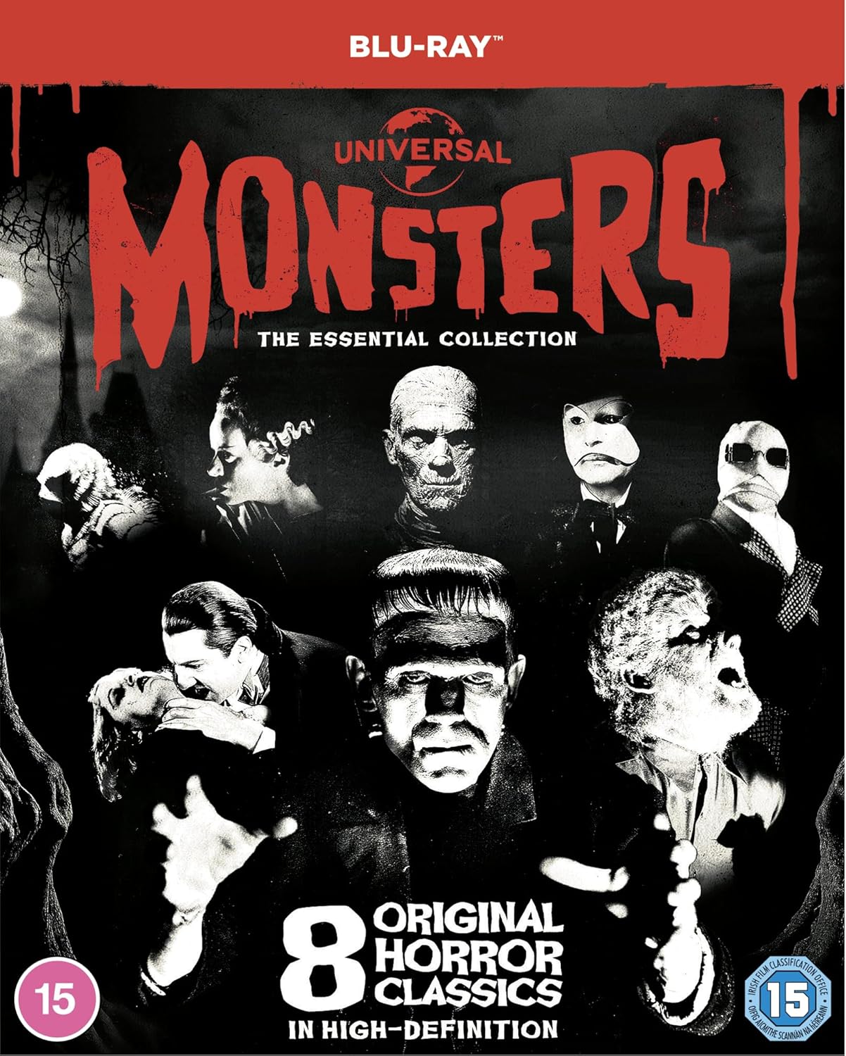 Universal Monsters - The Essential Movie Collection (8 Film) Blu-Ray