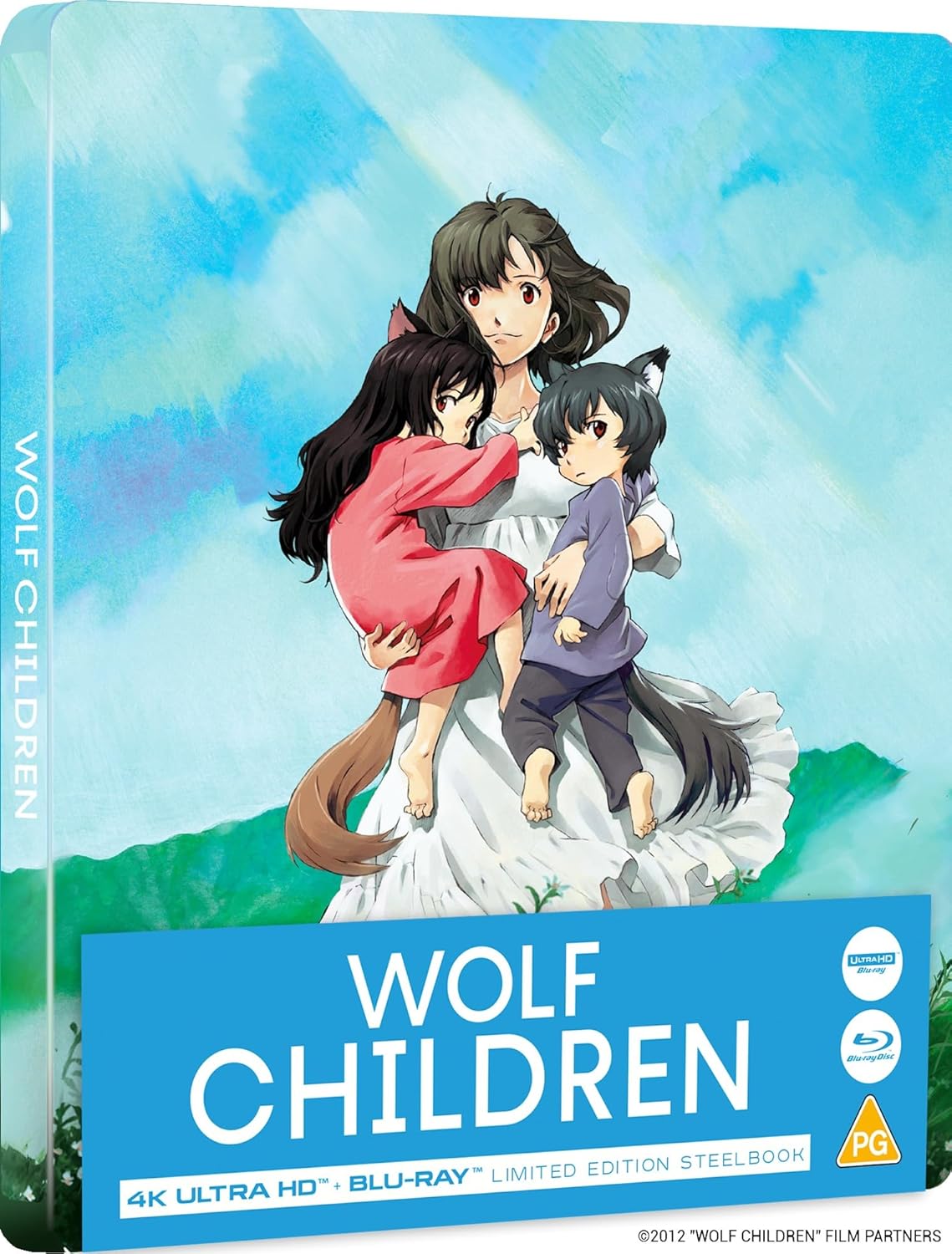 Wolf Children Limited Edition Steelbook 4K Ultra HD + Blu-Ray
