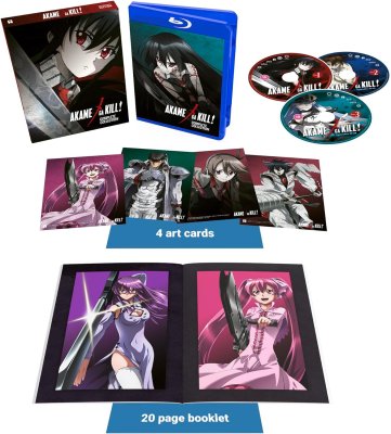 Akame Ga Kill Limited Collectors Edition Blu-Ray