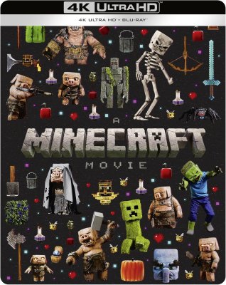 A Minecraft Movie Limited Collectors Edition Steelbook 4K Ultra HD + Blu-Ray