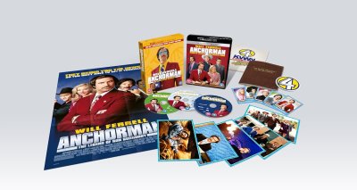 Anchorman - The Legend Of Ron Burgundy Limited Collectors Edition 4K Ultra HD + Blu-Ray