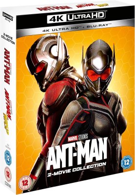 Ant-Man / Ant-Man & The Wasp 4K Ultra HD + Blu-Ray (import Sv text)
