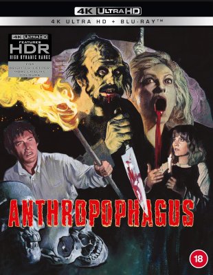 Anthropophagous (Aka The Grim Reaper) 4K Ultra HD + Blu-Ray