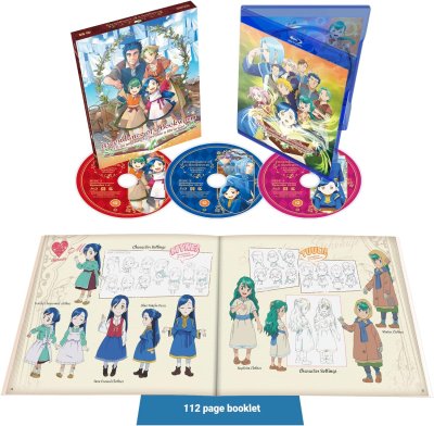 Ascendance Of Bookworm Parts 1+2 Collectors Limited Edition Blu-Ray