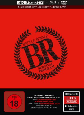 Battle Royale 4K UHD bluray mediabook