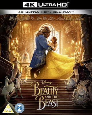 Beauty & The Beast (Live Action) 4K UHD bluray (import Sv text)