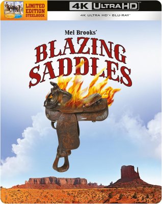 Blazing Saddles Limited Edition Steelbook 4K Ultra HD + Blu-Ray