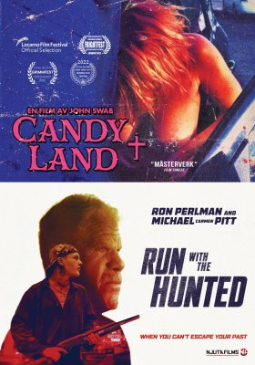 Candyland + Run with the hunted DVD