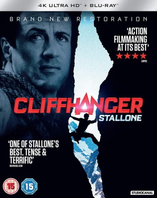 Cliffhanger 4K UHD + Blu-Ray (import)