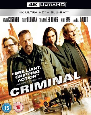 Criminal 4K UHD bluray (import)