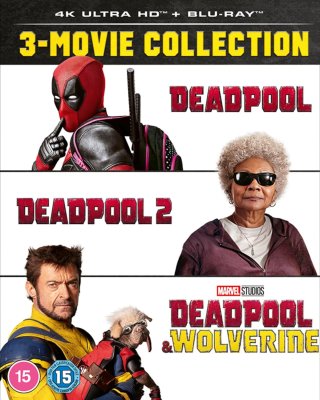 Deadpool 1 / Deadpool 2 / Deadpool 3 - Deadpool and Wolverine 4K UHD Blu-Ray