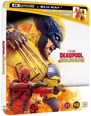Deadpool & Wolverine - Wolverine art - Ltd Steelbook 4K Ultra HD + Blu-ray