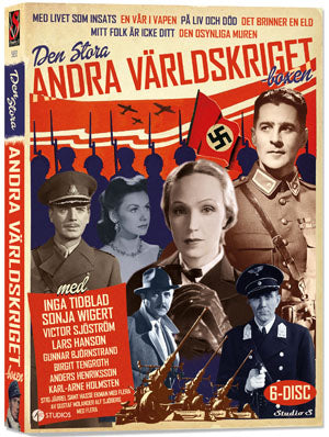 DEN STORA ANDRA VÄRLDSKRIGET-BOXEN (6-disk) (DVD)