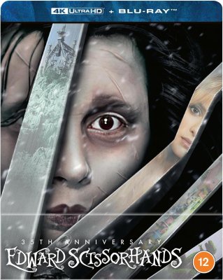Edward Scissorhands Limited Edition Steelbook 4K Ultra HD + Blu-Ray