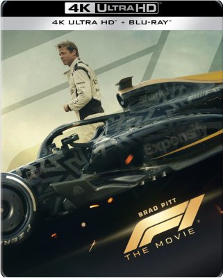 F1 - The Movie Limited Edition Steelbook 4K Ultra HD + Blu-Ray
