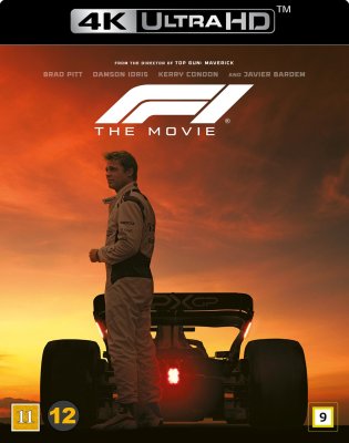 F1: The Movie 4K UHD bluray
