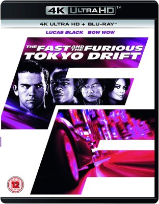 The Fast and the Furious: Tokyo Drift 4K UHD bluray