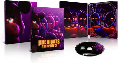 Five Nights At Freddys Limited Edition Steelbook 4K Ultra HD bluray