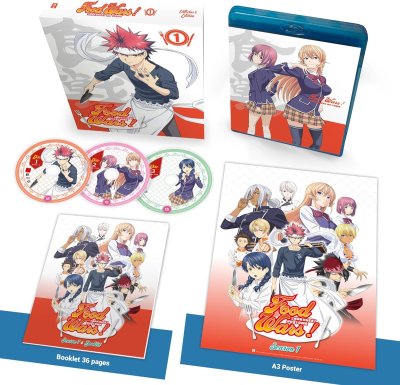 Food Wars Season 1 Limited Collectors Edition Blu-Ray