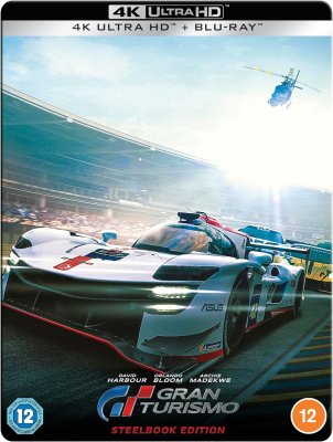 Gran Turismo Limited Edition Steelbook (Blue) 4K Ultra HD + Blu-Ray