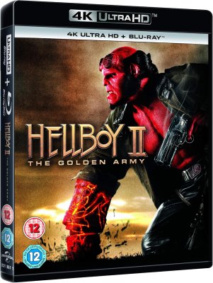 Hellboy 2: The Golden Army 4K UHD bluray (import Sv text)