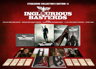 Inglourious Basterds Limited Edition Steelbook Ultimate Collectors Edition 4K Ultra HD + Blu-Ray