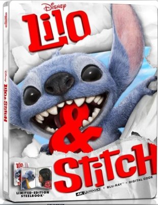 Lilo & Stitch 4K UHD bluray (Steelbook) US-import