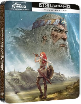 Lord Of The Rings - War Of The Rohirrim Limited Edition Steelbook 4K Ultra HD + Blu-Ray
