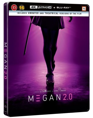 M3gan 2.0 - Unrated edition 4K UHD bluray (Limited Steelbook)