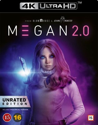 M3gan 2.0 4K UHD bluray (Unrated Edition)