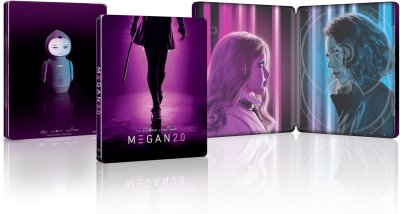 M3gan 2.0 (aka Megan) Limited Edition Steelbook 4K Ultra HD + Blu-Ray