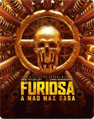 Mad Max - Furiosa (Goldskull) Limited Edition Steelbook 4K Ultra HD + Blu-Ray
