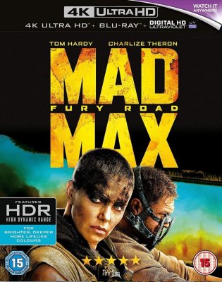 Mad Max Fury Road 4K Ultra HD bluray (import)