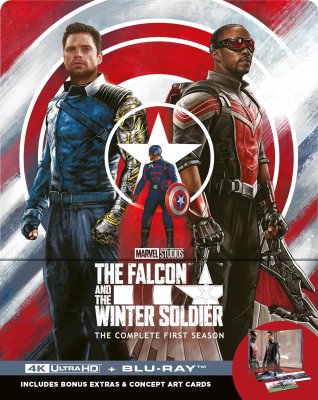 Marvel - The Falcon And The Winter Soldier Limited Edition Steelbook 4K Ultra HD + Blu-Ray