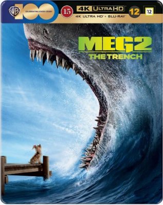 Meg 2: The Trench - Limited Steelbook (4K Ultra HD + Blu-ray)