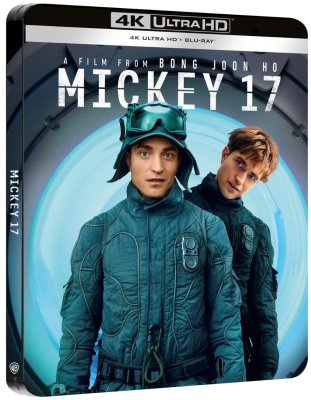 Mickey 17 Limited Edition Steelbook 4K UHD bluray